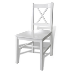 5 Piece Dining Set White - Elegant and Sturdy Furniture for Your Dining Room or Kitchen