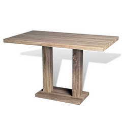 Dining Table MDF Oak-look - Durable, Elegant & Easy to Assemble