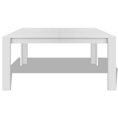 Dining Table 140x80x75 cm White - Elegant and Sturdy | Shop Now