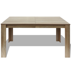 Dining Table 140x80x75 cm Oak - Elegant and Sturdy | Free Shipping