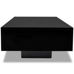 Coffee Table High Gloss Black - Modern and Elegant Design