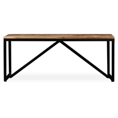 Bench Solid Mango Wood 110x35x45 cm