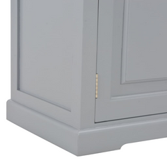 TV Cabinet Grey 120x30x40 cm Wood