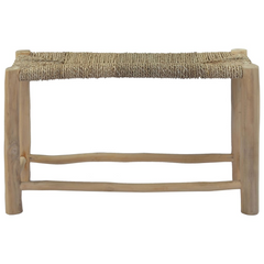 Benches 2 pcs Brown Seagrass