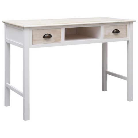 Multi-purpose Console Table 110x45x76 cm - Stylish Wood with Storage Drawers