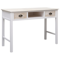 Multi-purpose Console Table 110x45x76 cm - Stylish Wood with Storage Drawers