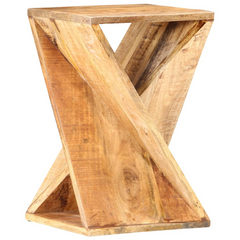 Side Table 35x35x55 cm Solid Mango Wood