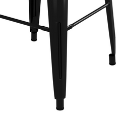 7 Piece Bar Set Black - Modern & Stylish Bar Furniture for Home, Bar, Pub, or Restaurant