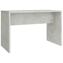 Concrete Grey Dressing Table Set with Stool – 74.5x40x141 cm – Modern Vanity with Ample Storage for Makeup and Accessories