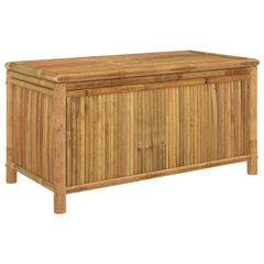 Garden Storage Box 110x52x55cm Bamboo - Versatile Outdoor & Indoor Storage Solution