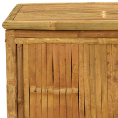 Garden Storage Box 110x52x55cm Bamboo - Versatile Outdoor & Indoor Storage Solution