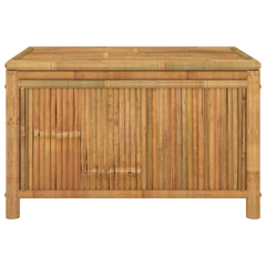 Bamboo Garden Storage Box 90x52x55cm - Weather-Resistant, Multi-Use Outdoor & Indoor Storage Bench