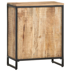 Wine Cabinet 62x33x78.5 cm Rough Mango Wood