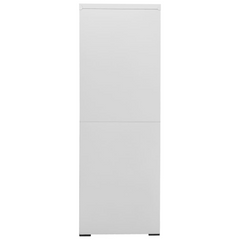 Filing Cabinet Light Grey 90x46x134 cm Steel - Durable and Versatile Storage Solution