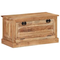 Solid Acacia Wood Shoe Storage Bench - Comfortable, Durable, and Stylish - 85x40x45 cm