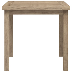 Solid Teak Wood Side Table 45x45x45 cm - Perfect for Home & Office