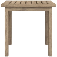 Solid Teak Wood Side Table 45x45x45 cm - Perfect for Home & Office