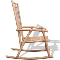 Bamboo Rocking Chair - Elegant & Durable Indoor/Outdoor Relaxation Solution