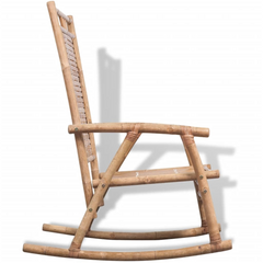 Bamboo Rocking Chair - Elegant & Durable Indoor/Outdoor Relaxation Solution