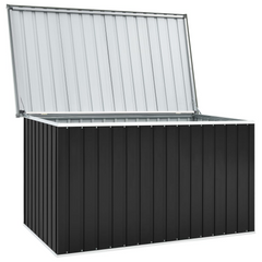 Anthracite Garden Storage Box 171x99x93 cm - Durable & Stylish Storage Solution