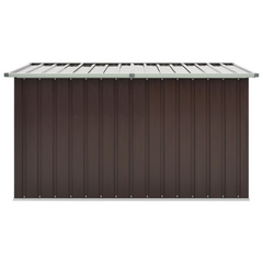 Garden Storage Box - Durable Brown 171x99x93 cm Outdoor Storage Solution