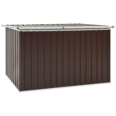 Garden Storage Box - Durable Brown 171x99x93 cm Outdoor Storage Solution