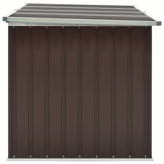 Garden Storage Box - Durable Brown 171x99x93 cm Outdoor Storage Solution