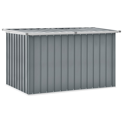 Garden Storage Box Grey 149x99x93 cm - Durable and Versatile Outdoor Storage Solution