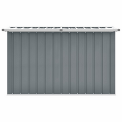 Garden Storage Box Grey 149x99x93 cm - Durable and Versatile Outdoor Storage Solution