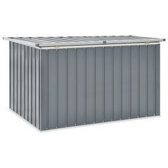 Garden Storage Box Grey 149x99x93 cm - Durable and Versatile Outdoor Storage Solution