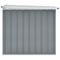 Garden Storage Box Grey 149x99x93 cm - Durable and Versatile Outdoor Storage Solution