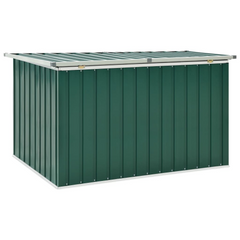 Green Garden Storage Box 149x99x93 cm – Weather-Resistant Outdoor Organizer