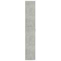 Office Cabinet Concrete Grey 60x32x190 cm Engineered Wood | Minimalist Style, Sturdy and Durable