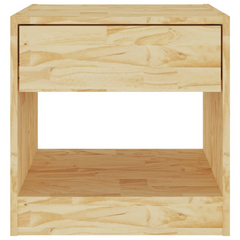 Rustic Bedside Cabinet 40x31x40 cm Solid Pinewood