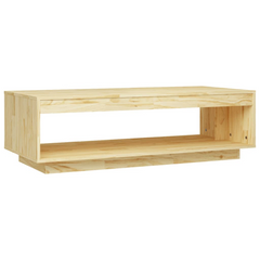 Solid Pinewood Coffee Table - 110x50x33.5 cm, Modern Design, Durable & Stylish