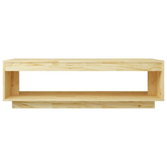 Solid Pinewood Coffee Table - 110x50x33.5 cm, Modern Design, Durable & Stylish