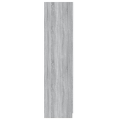 vidaXL Wardrobe Grey Sonoma 90x50x200 cm - Premium Engineered Wood