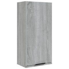 Wall-mounted Bathroom Cabinet Grey Sonoma 32x20x67 cm - Space-Saving, Stylish & Durable Storage Solution for Bathrooms