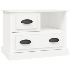 Bedside Cabinet White 60x39x45 cm - Elegant and Practical