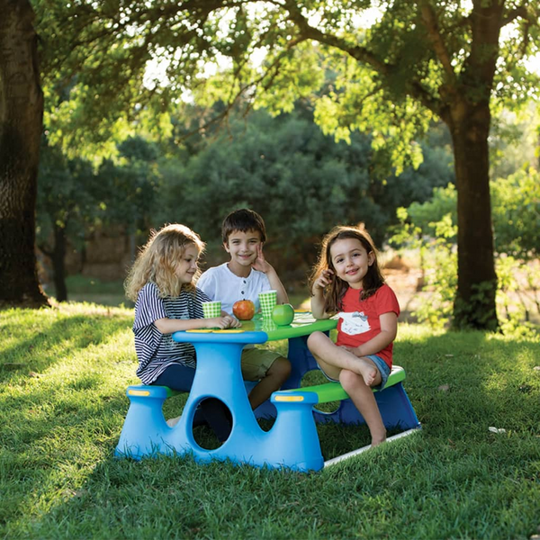 Children's Picnic Bench - Durable 89.5x84.5x48 cm Polypropylene - Perfect for Outdoor Play and Crafts