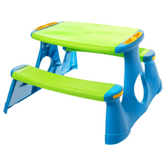 Children's Picnic Bench - Durable 89.5x84.5x48 cm Polypropylene - Perfect for Outdoor Play and Crafts