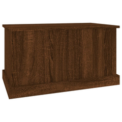 Brown Oak Storage Box - 70x40x38 cm, Engineered Wood, Multipurpose Organizer