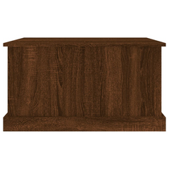 Brown Oak Storage Box - 70x40x38 cm, Engineered Wood, Multipurpose Organizer