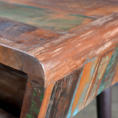 Reclaimed Wood Desk with Iron Legs - High-Quality, Handmade Furniture