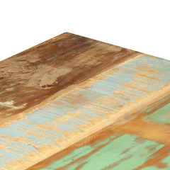 110 cm Solid Reclaimed Wood Bench – Industrial-Style