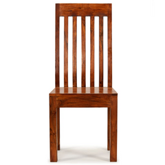 Dining Chairs Set of 6 - Solid Acacia Wood, Modern & Elegant Design