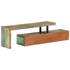 TV Stand Solid Wood Reclaimed - Antique-Styled Design for Your Living Room