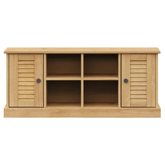 Shoe Bench VIGO - Solid Pine Wood, Rustic Storage Solution, 106x35x45 cm