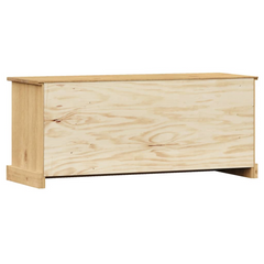 Shoe Bench VIGO - Solid Pine Wood, Rustic Storage Solution, 106x35x45 cm