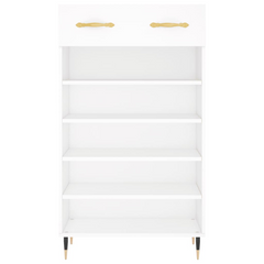 Shoe Cabinet White 60x35x105 cm Engineered Wood - Organize Your Shoes in Style